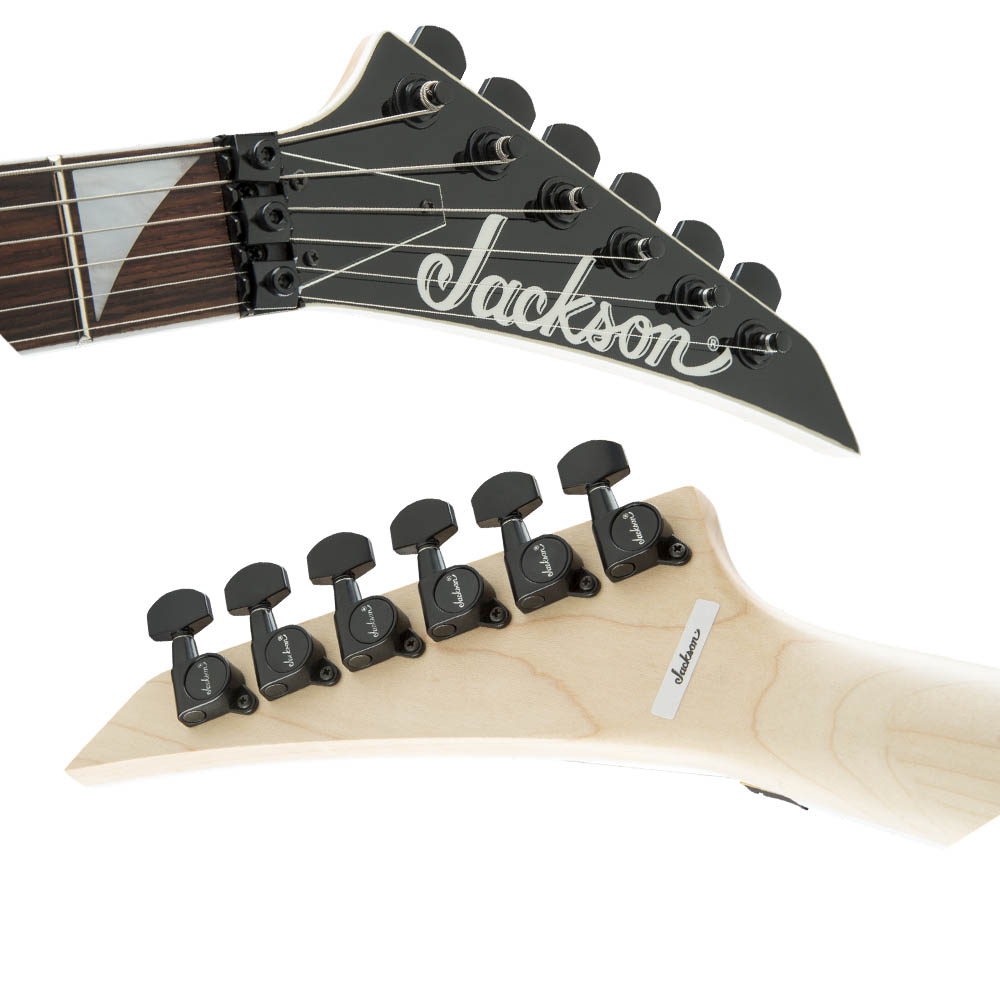 Jackson Js Series King V Js White With Black Bevels