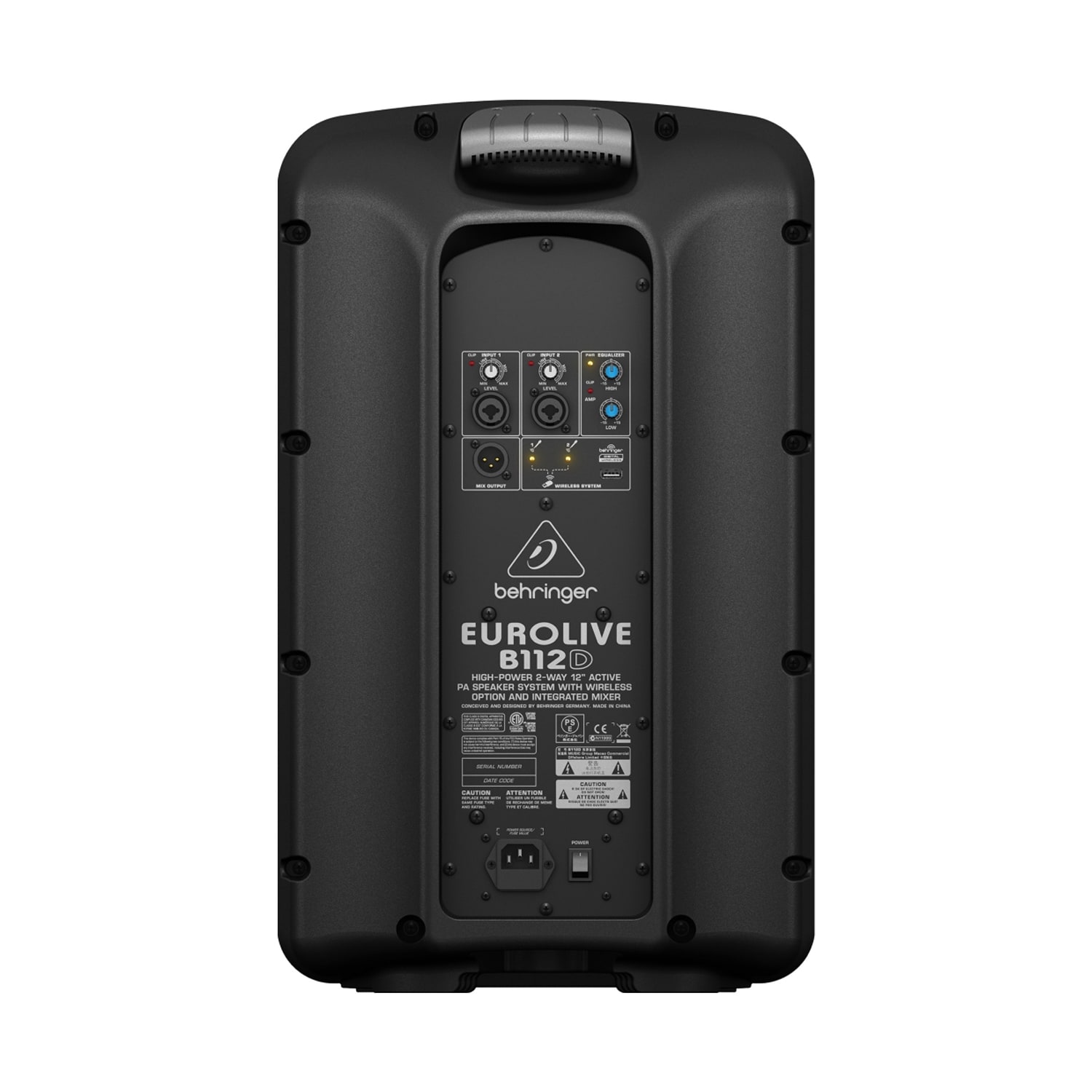 Активная акустическая система BEHRINGER B112D 12" НЧ (арт.B112D) Купить ...