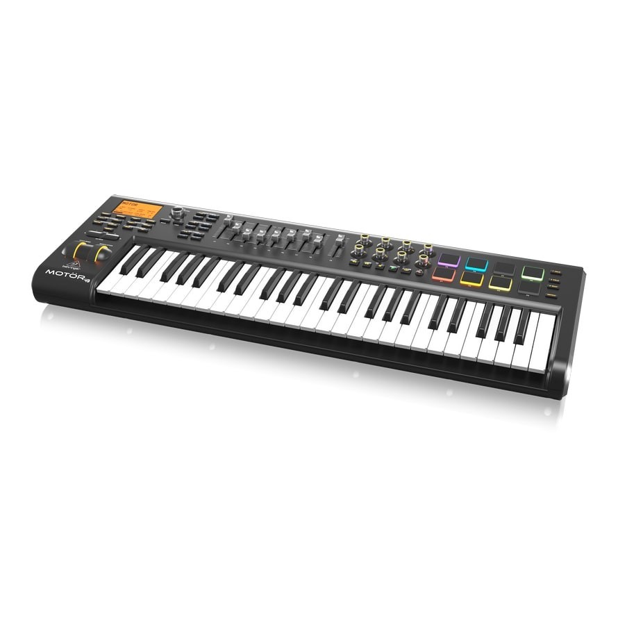 MIDI-контроллер Behringer MOTOR 49 (арт.MOTOR49-EU) Купить по цене 245 ...