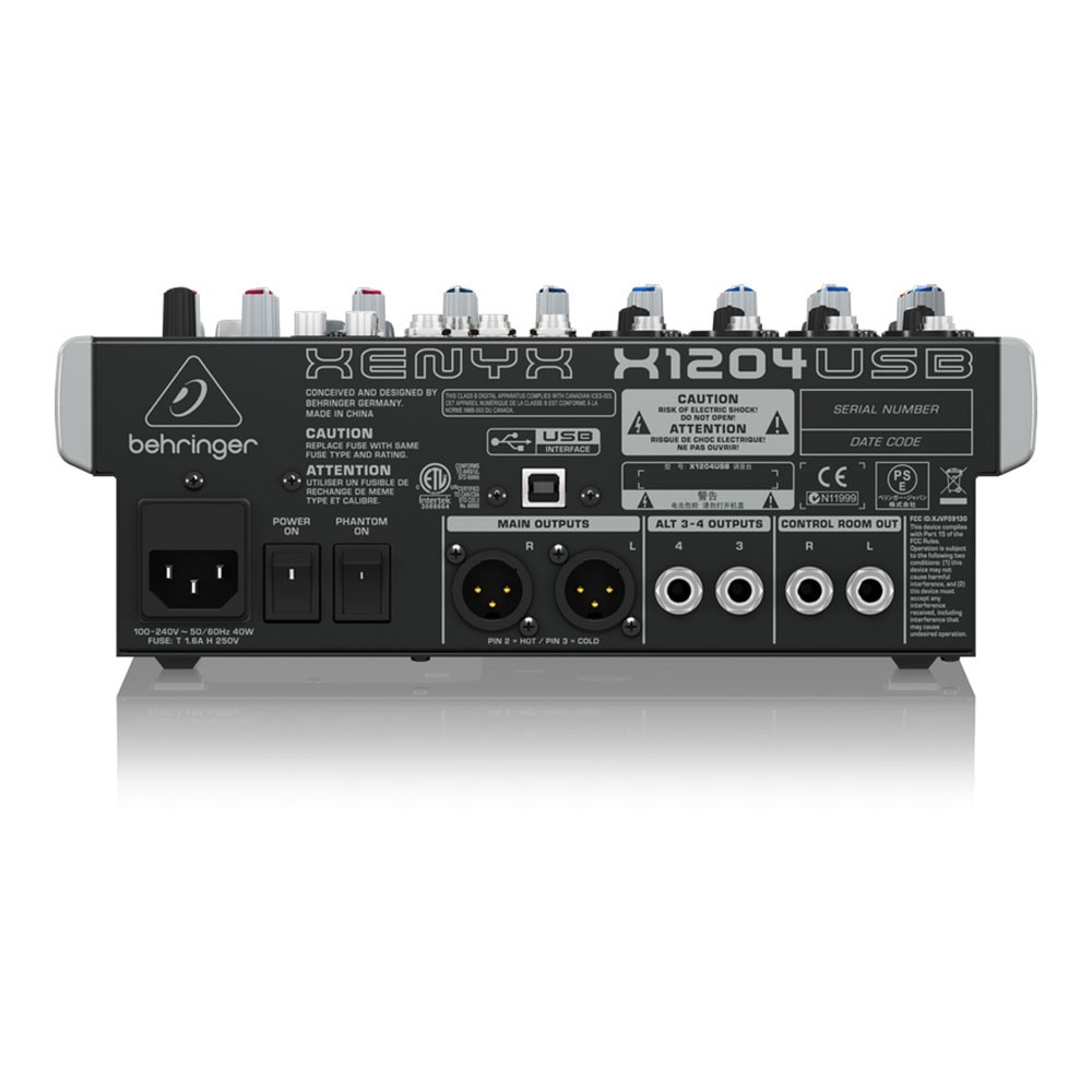 Микшерный пульт Behringer Xenyx X1204USB (арт.X1204USB) Купить по цене ...