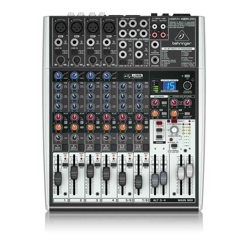 Микшерный пульт Behringer Xenyx X1204USB (арт.X1204USB) Купить по цене ...