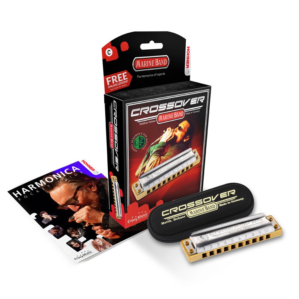 Губная гармошка Hohner Marine Band Crossover D (арт.M2009036X) Купить ...