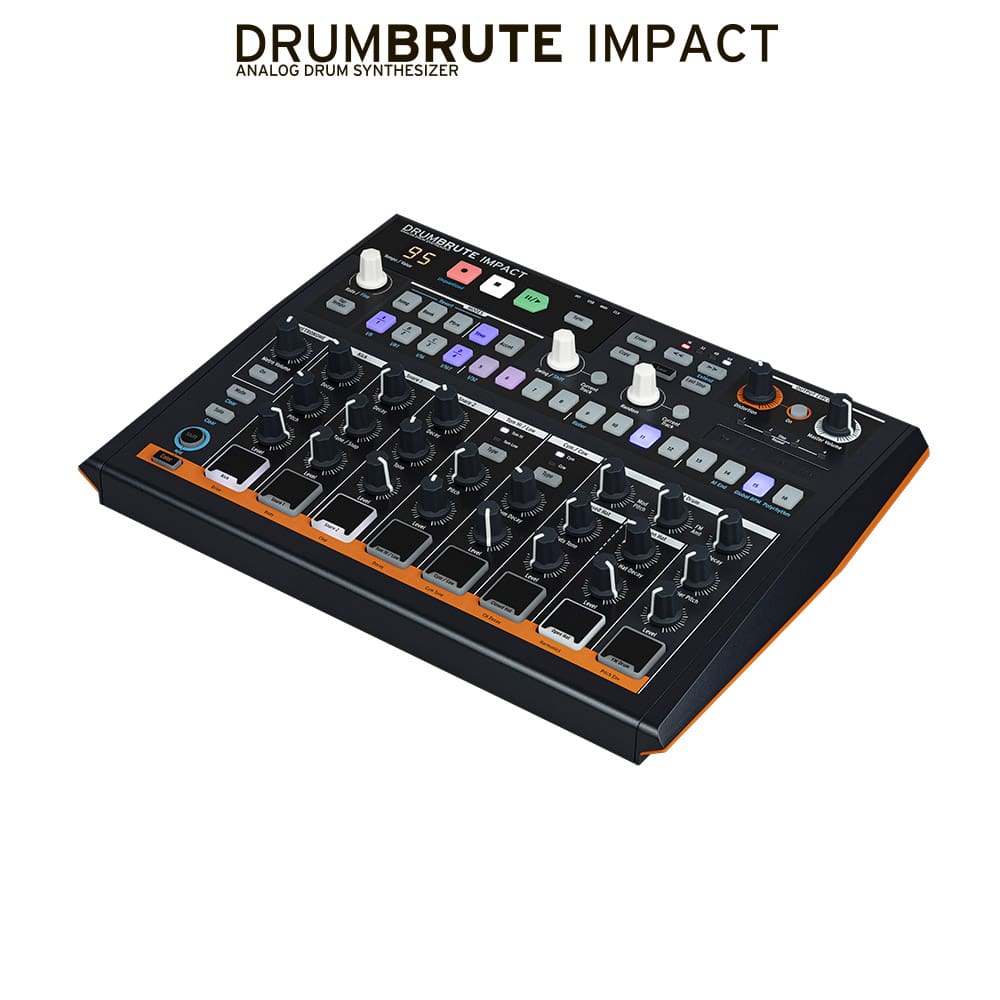 Аналоговая драм машина Arturia DrumBrute Impact