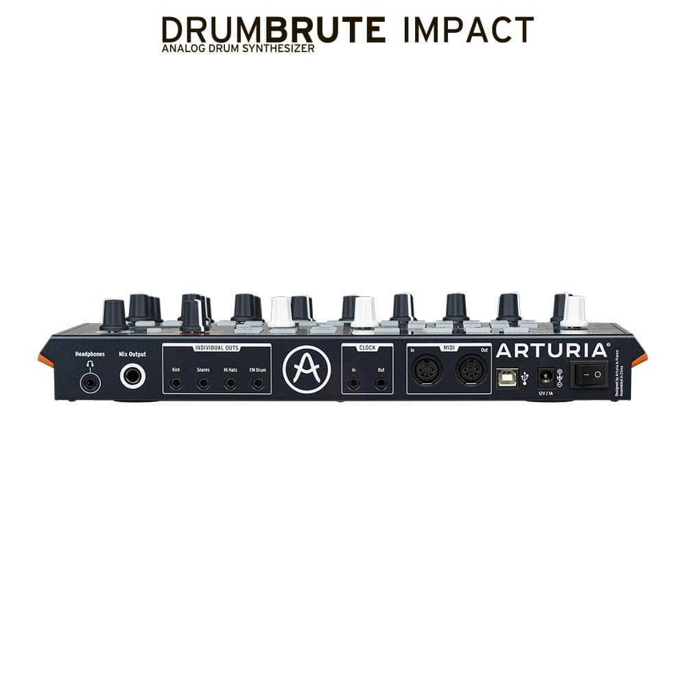 ♫ Аналоговая драм машина Arturia DrumBrute Impact (арт.561101) ➤ Купить по  цене 165 000₸ с доставкой по Казахстану и России - muzzone.kz