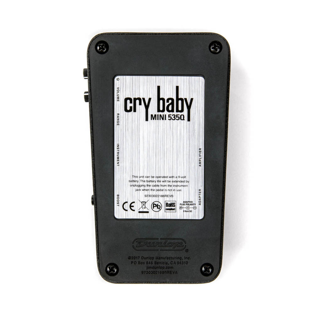 ♫ Педаль эффектов Dunlop Cry Baby Mini 535Q Wah (арт.CBM535Q