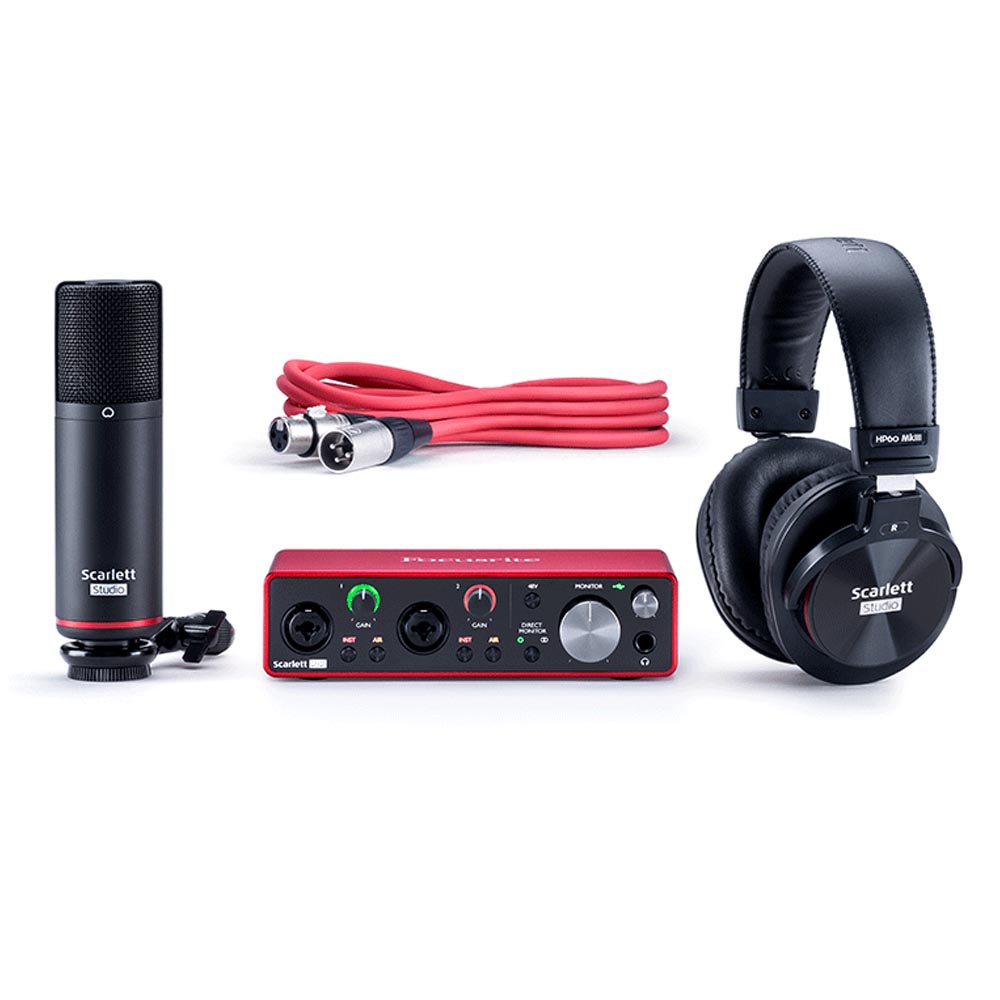Комплект для домашней студии Focusrite Scarlett 2i2 Studio 3rd Gen (арт ...