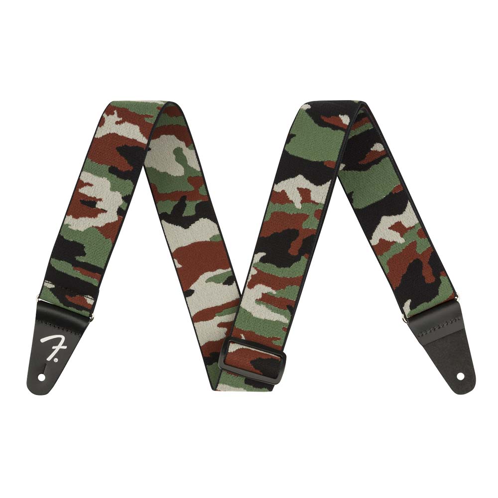 Ремень для гитары Fender WeighLess™ Camo Woodland 2 (арт.099-0685-100 ...