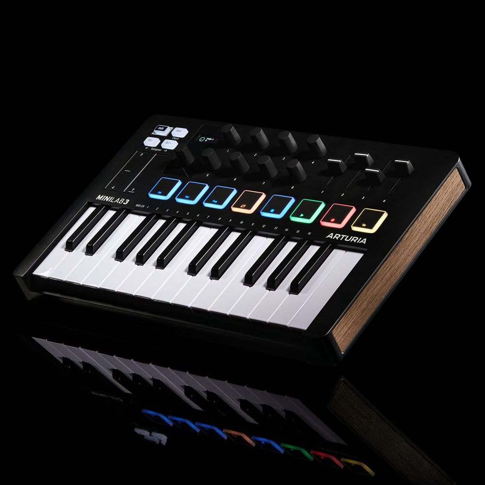 MIDI-контроллер Arturia MiniLab 3 Black (арт.231502) Купить по цене 65 ...