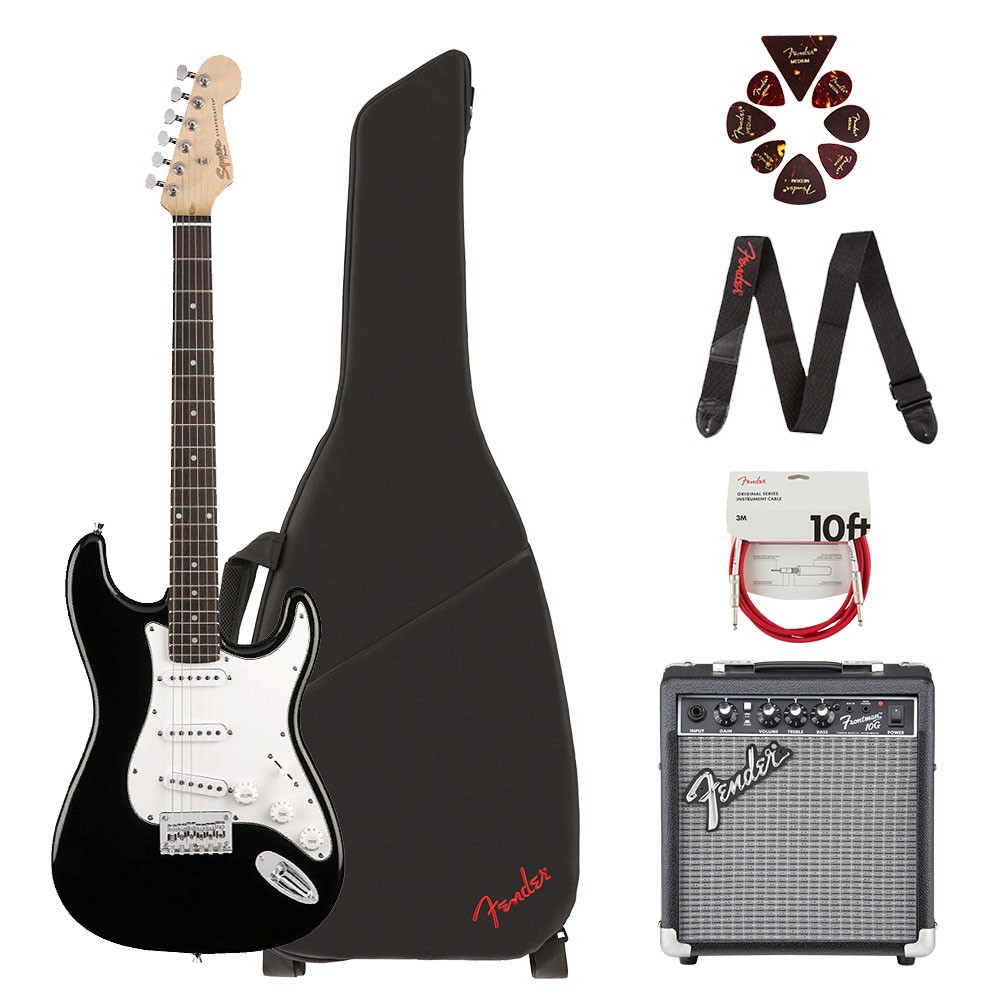 Набор электрогитара Squier® Stratocaster® HT Mass Market SSS Pack (арт ...