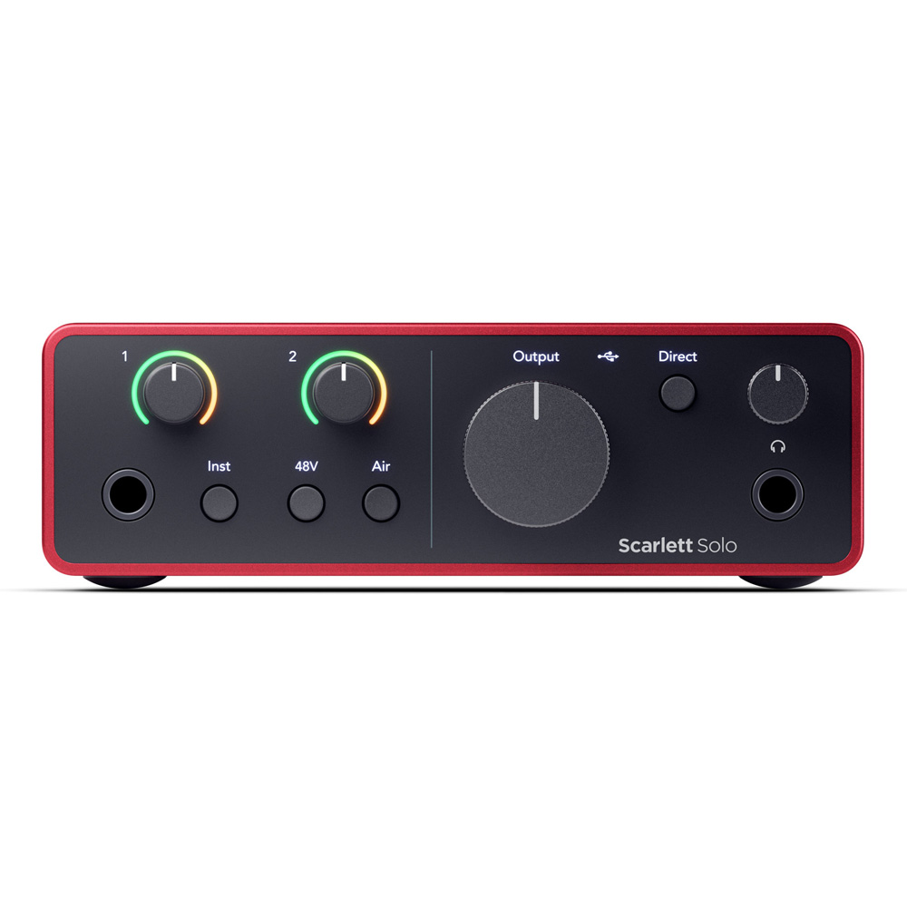Комплект для домашней студии Focusrite Scarlett Solo Studio