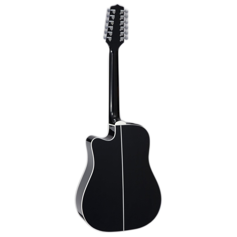 12-струнная электроакустическая гитара Takamine GD38CE BLK