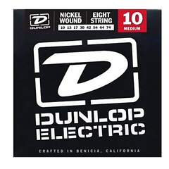 Струны для 8-струнной электрогитары Dunlop DEN1074