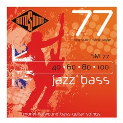 Струны для бас-гитары Rotosound SM77 Jazz Bass