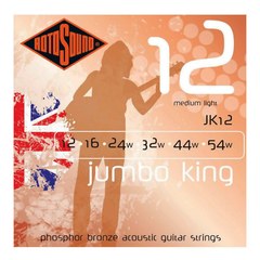 Струны для акустической гитары Rotosound Jumbo King JK12