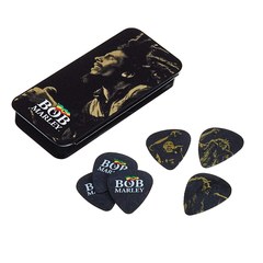 Набор медиаторов Dunlop Bob Marley Gold BOB-PT08M Pick Tin