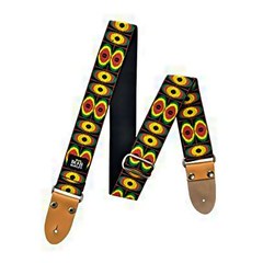Ремень для гитары Dunlop Bob Marley Ovals