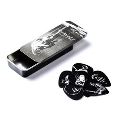 Набор медиаторов Dunlop JH-PT06M Jimi Hendrix Silver Portrait Medium