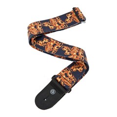 Ремень для гитары Planet Waves Flaming Skulls