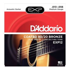 Струны для акустической гитары D'Addario EXP12