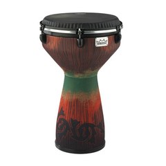 Этнический барабан джембе Remo Flareout Savannah Red