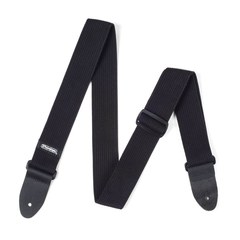 Ремень для гитары Dunlop Ribbed Cotton Black