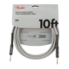 Инструментальный кабель Fender Professional Series Instrument Cable 10" White Tweed