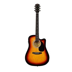 Электроакустическая гитара Squier SA-105CE Dreadnought Sunburst W/Fishman Preamp