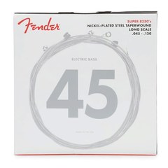 Струны для 5-струнной бас-гитары Fender 8250 Nickel Plated Steel Taperwound Long Scale 45-110