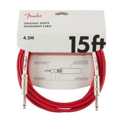 Инструментальный кабель Fender Original Series Instrument Cable 15" Fiesta Red