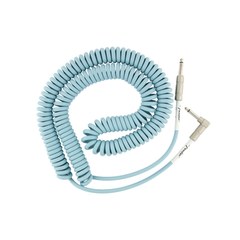 Инструментальный кабель Fender Original Series Coil Cable Straight-Angle 30' Daphne Blue
