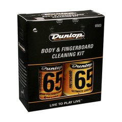 Набор средств для ухода за гитарой Dunlop Formula 65 Body & Fingerboard Cleaning Kit