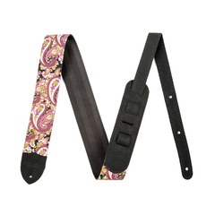Ремень для гитары Fender Paisley Denim Strap 2" Pink