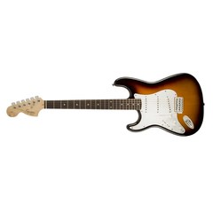 Левосторонняя электрогитара Squier Affinity Series Stratocaster® Left-Handed Laurel Fingerboard Brown Sunburst