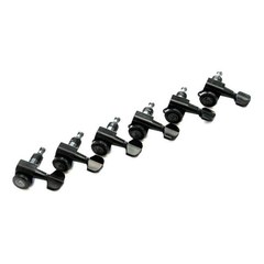 Набор колков для электрогитары Planet Waves Auto-Trim Tuning Machines 6 In-Line Black