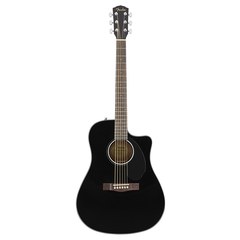 Электроакустическая гитара Fender CD-60SCE Dreadnought Walnut Fingerboard Black
