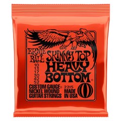 Струны для электрогитары Ernie Ball 2215 Skinny Top Slinky