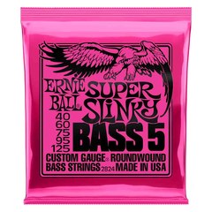Струны для 5-струнной бас-гитары Ernie Ball 2824 Super Slinky