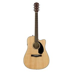 Электроакустическая гитара Fender CD-60SCE Dreadnought Walnut Fingerboard Natural