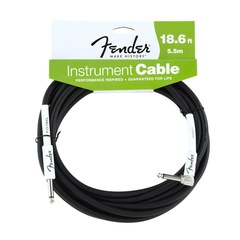Инструментальный кабель Fender® Performance Series Instrument Cable 18.6 Angled Black