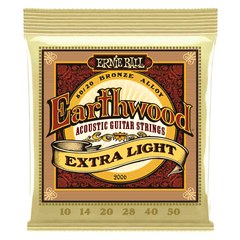Струны для акустической гитары Earthwood Extra Light