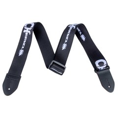 Ремень для гитары Charvel® Strap Black with White Logo