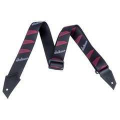 Ремень для гитары Jackson® Strap with Headstock Pattern Black / Red