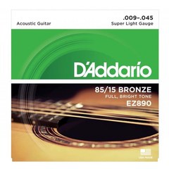 Струны для акустической гитары D'Addario EZ890