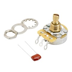 Потенциометр Fender 250K No-Load Split Shaft Potentiometer (Vol. or Tone)