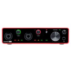 Аудиоинтерфейс Focusrite Scarlett 4i4 3rd Gen