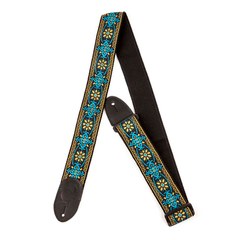 Ремень для гитары Gretsch® G Brand Strap Blue/Orange Black End