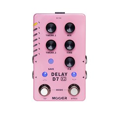 Педаль эффектов Mooer D7 X2 Delay
