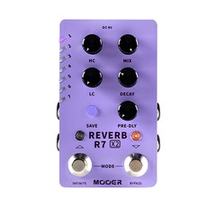 Педаль эффектов Mooer R7 X2 Reverb