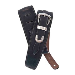 Ремень для гитары D'Addario Deluxe Leather Black