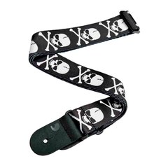 Ремень для гитары D'Addario Polyester Woven Skull Cross Bone